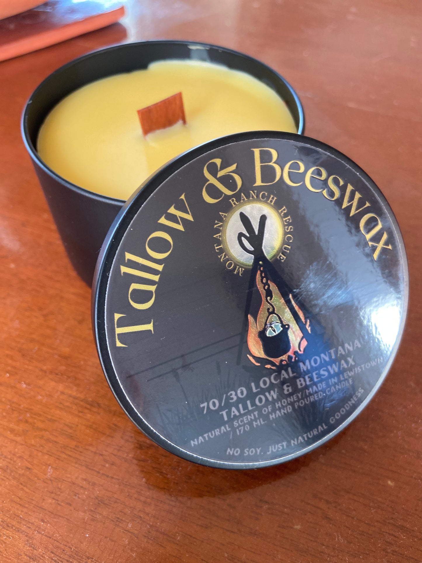 Tallow & Beeswax Candle