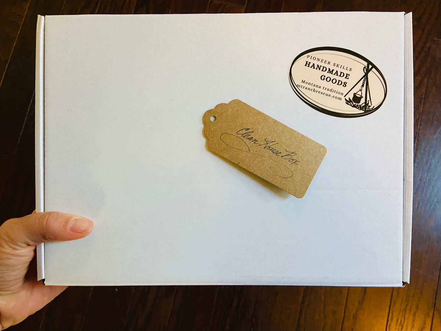 Box, To Clean House (bonus: our lye/tallow soap from the episode!)