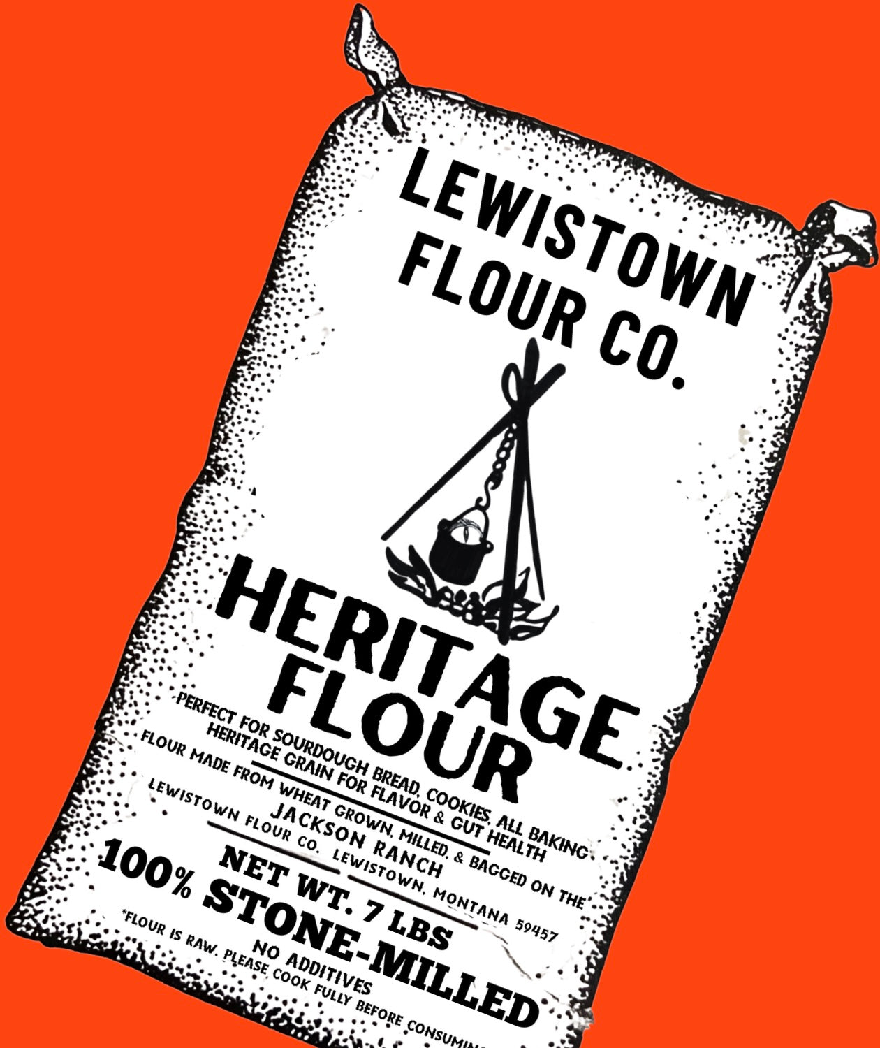 All Purpose Sifted Flour—Rouge De Bordeaux 1800s heritage wheat