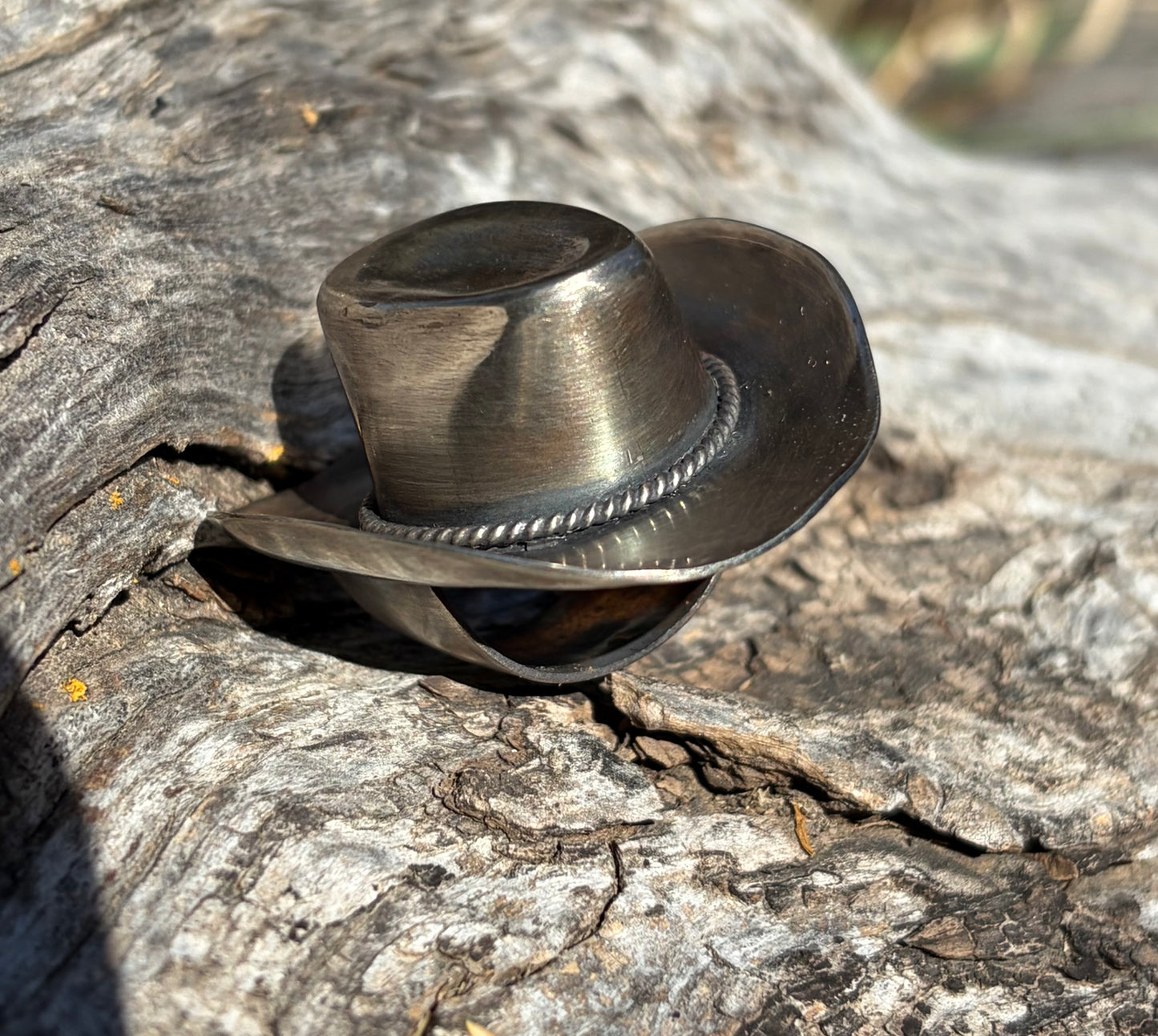 "Trail Boss" Handmade Silver Slide