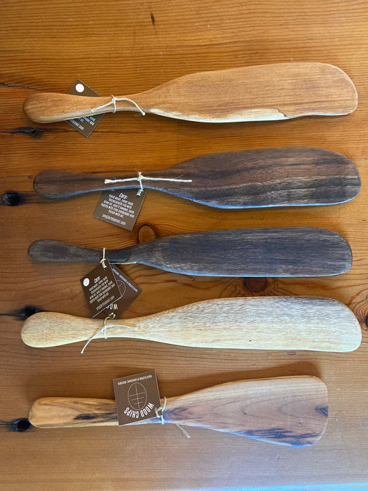 Bread Mixing Spurtle, “Ghost” Wood