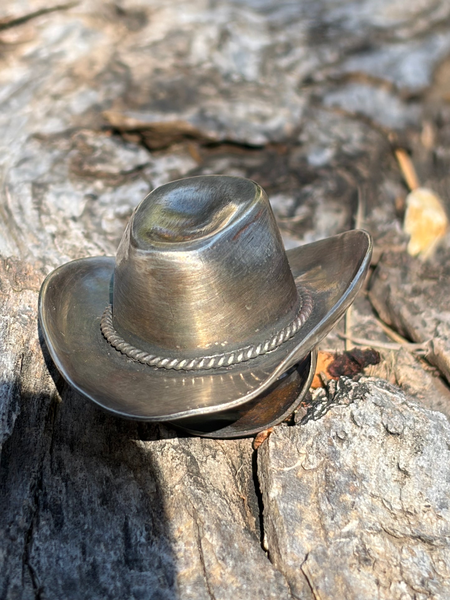 "Trail Boss" Handmade Silver Slide