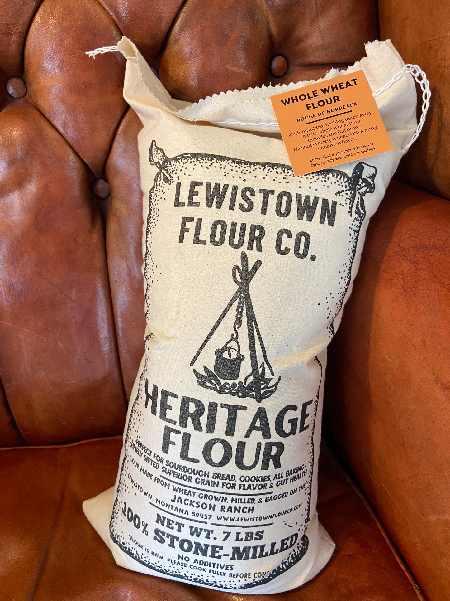 7#s Floursack Whole Wheat Flour, 250 Years Of America 🇺🇸
